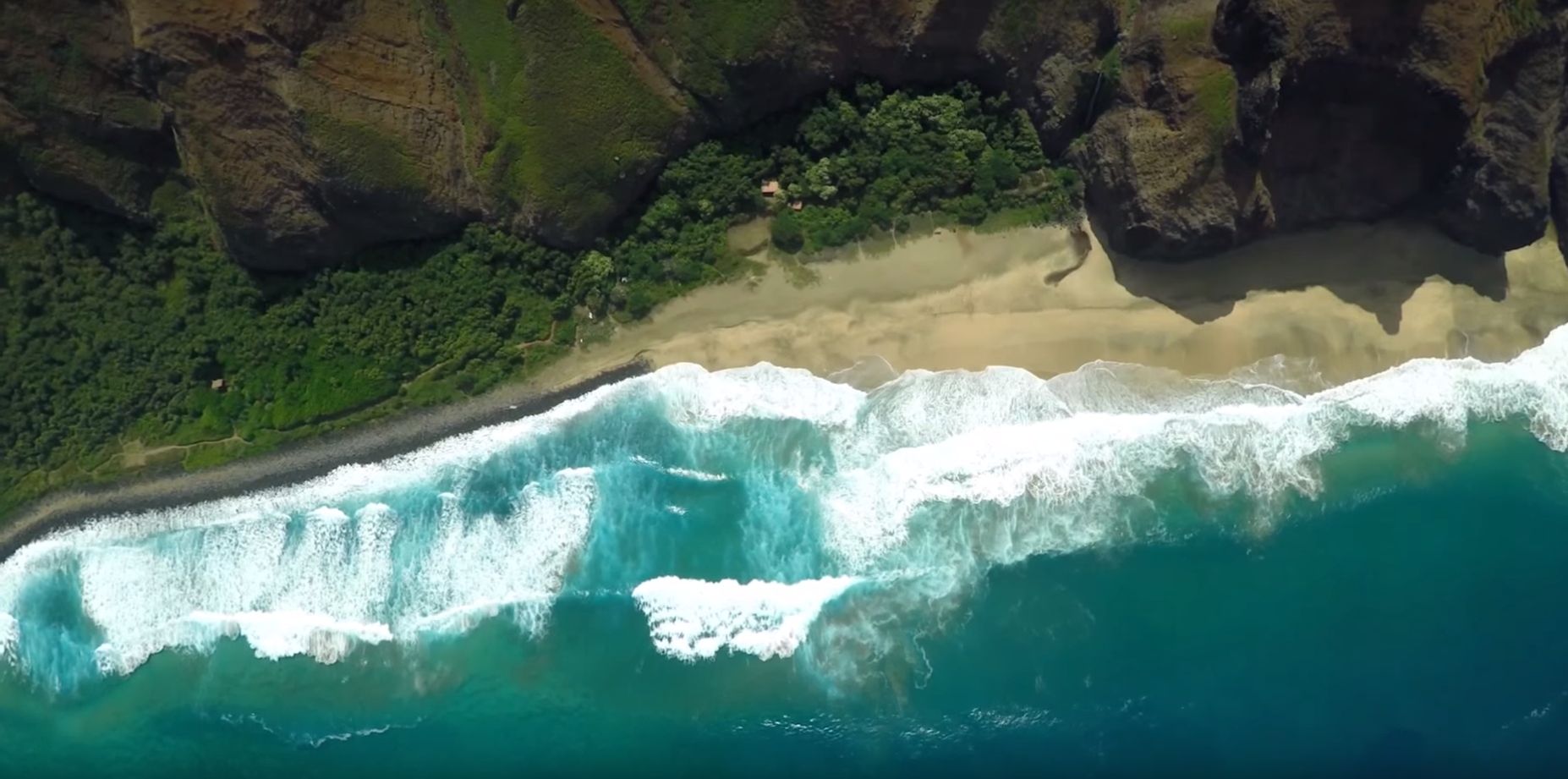 Kauai from the air Screencap 4